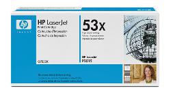 Картридж HP Q7553X (53X) BLACK  для hp LJ P2015 (экономичный)