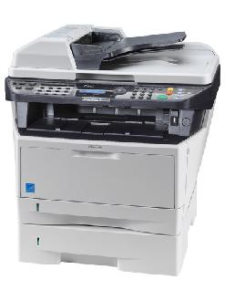 МФУ (cp/pr/col.sc) Kyocera FS1035MFP/DP ч/б лаз. А4 35cpm дупл. LAN RADF тонер