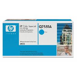 Картридж HP Q7581A CYAN для hp COLOR LJ 3800 серии