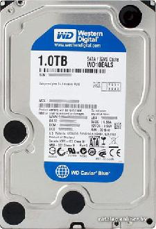 HDD WD (WD10EALS) 1000Gb (SATA-II, 7200rpm, 32MB)