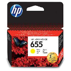 Картридж HP CZ112AE (№655) Yellow для Deskjet Ink Advantage 3525/5525 (600 стр)