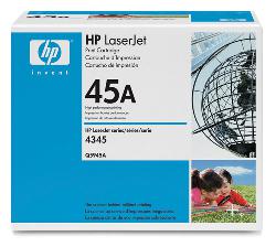 Картридж HP Q5945A (45A) BLACK для hp LJ 4345/M4345 серии