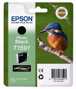 К-ж (C13T15914010) EPSON T1591 для Stylus Photo R2000 (photo black)